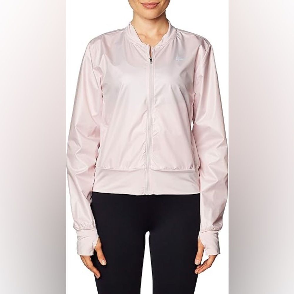 Nike Full Zip Running Jacket Size Large